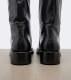 Balenciaga Leather biker boots