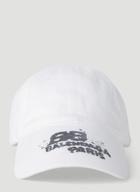 Balenciaga - BB Dirty Paris Baseball Cap in White