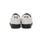 Y-3 White and Black Superknot Sneakers