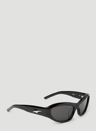 R.E.A.T 01 Sunglasses in Black