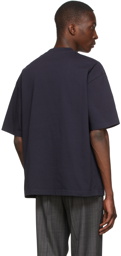 Balenciaga Navy Cotton T-Shirt