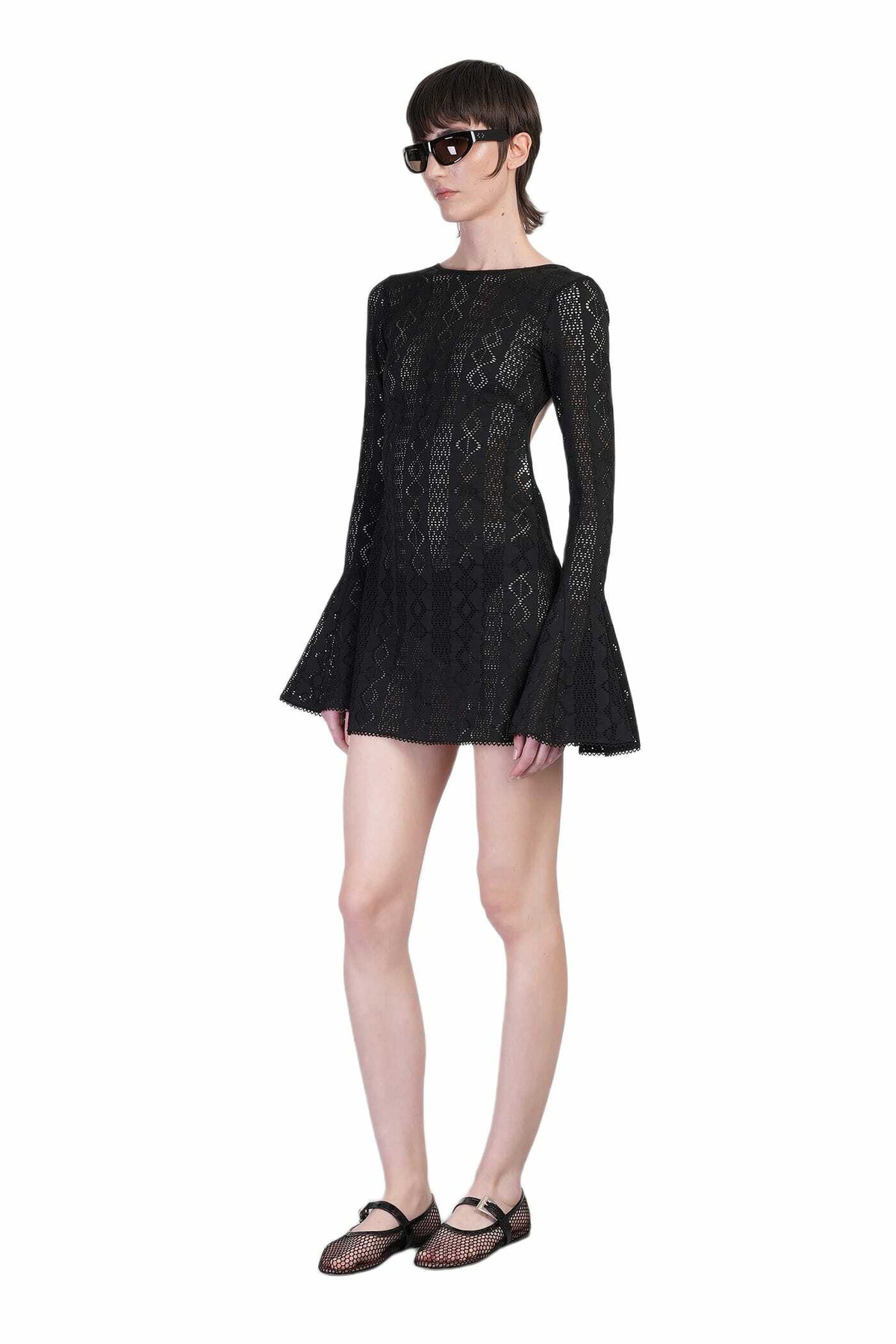 The Andamane Wanda Mini In Black Cotton
