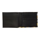 Versace Jeans Couture Black Barocco Bifold Wallet