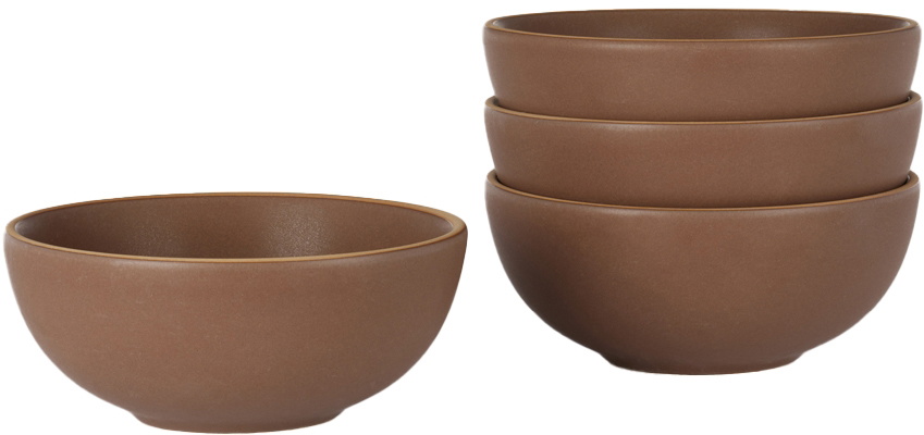 Lineage Ceramics Red Cereal Bowl, 4 pcs