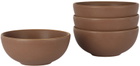 Lineage Ceramics Red Cereal Bowl, 4 pcs