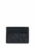 VERSACE - Jacquard & Leather Card Holder