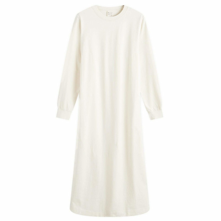 Photo: Snow Peak Women's Recycled Cotton Midi Dress in Ecru