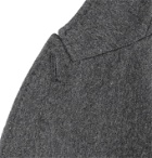 Mr P. - Double-Breasted Unstructured Cashmere Blazer - Gray
