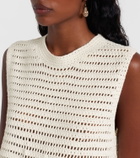 Leset Lucy crochet cotton minidress