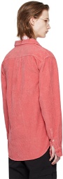 PS by Paul Smith Pink Corduroy Shirt