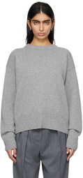 Róhe Gray Crewneck Sweater