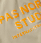 Pas Normal Studios - Control Logo-Print Cycling Jersey - Neutrals