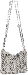 Rabanne Silver 1969 Nano Bag