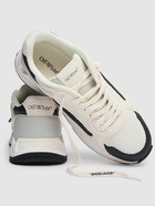 OFF-WHITE Kick Off Leather Sneakers