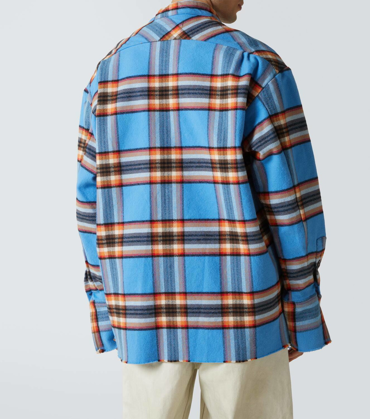 Greg Lauren Plaid cotton shirt