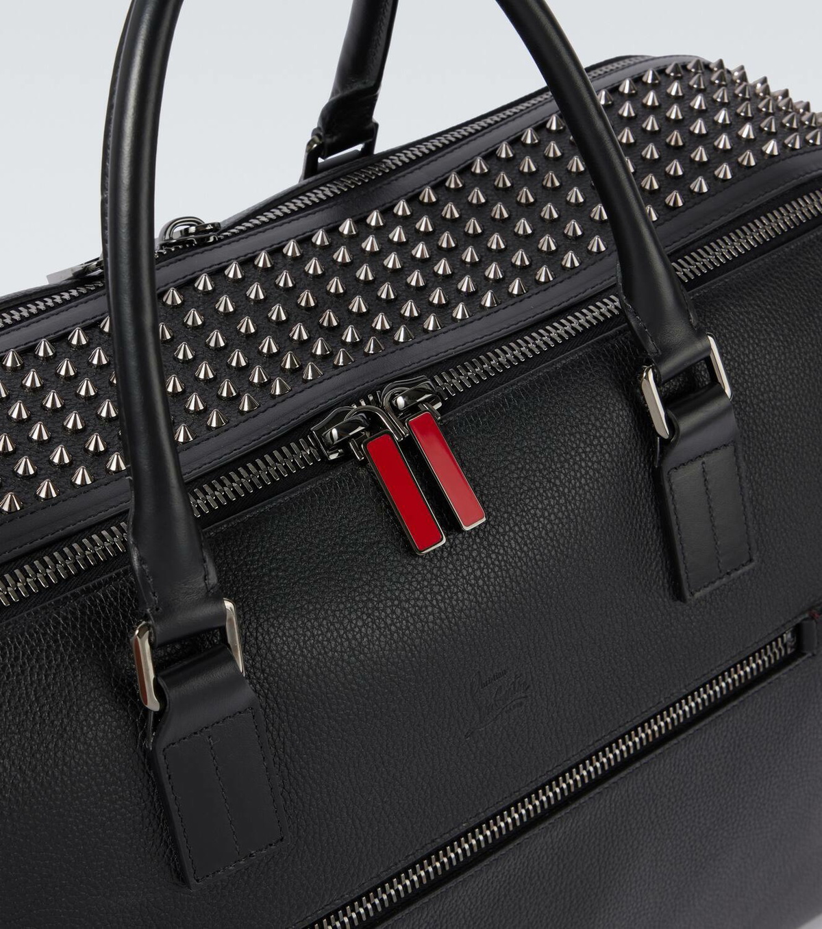 Christian Louboutin Funky studded leather duffel bag