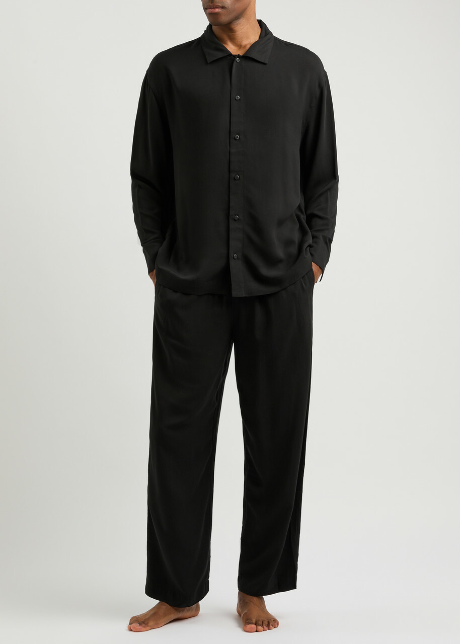 Calvin Klein Jersey Pyjama set Black