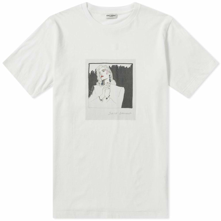 Photo: Saint Laurent Telephone Girl Tee