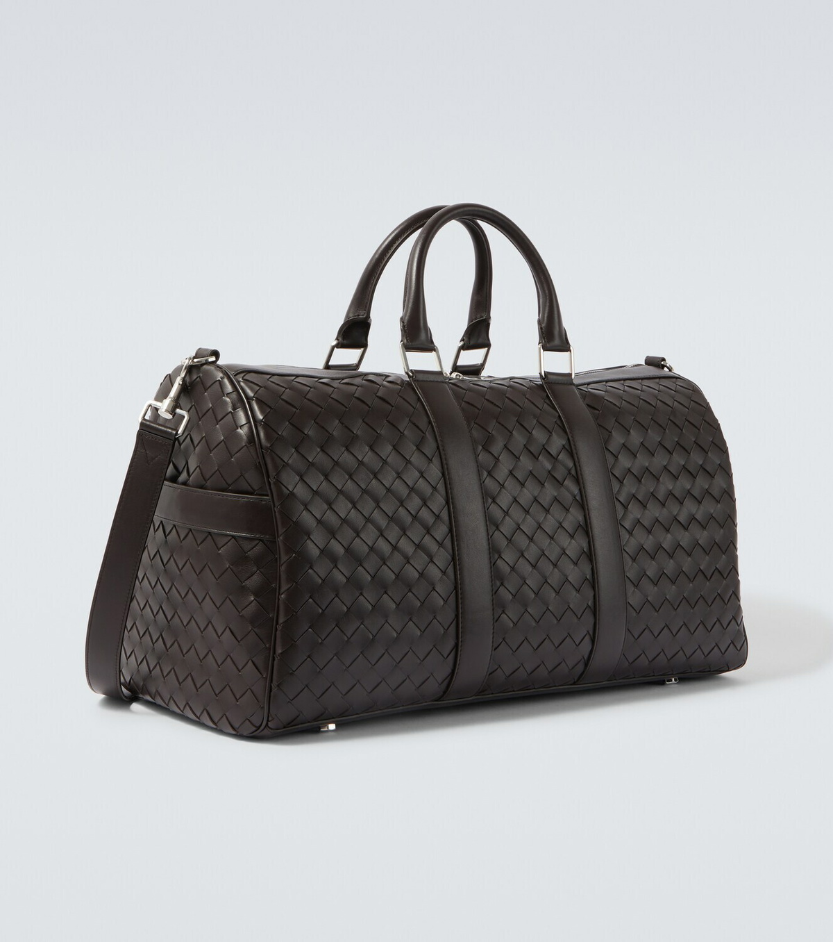 Bottega Veneta Intrecciato leather duffel bag