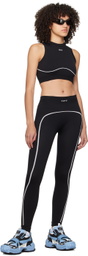 Off-White Black Seamless Sport Bra
