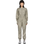 adidas by Stella McCartney Taupe Boiler Jumpsuit