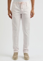 Aurélien Urban Stretch-cotton Trousers Ivory