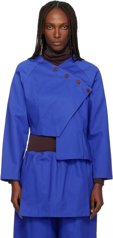 Photo: SC103 Blue Peak Blouse