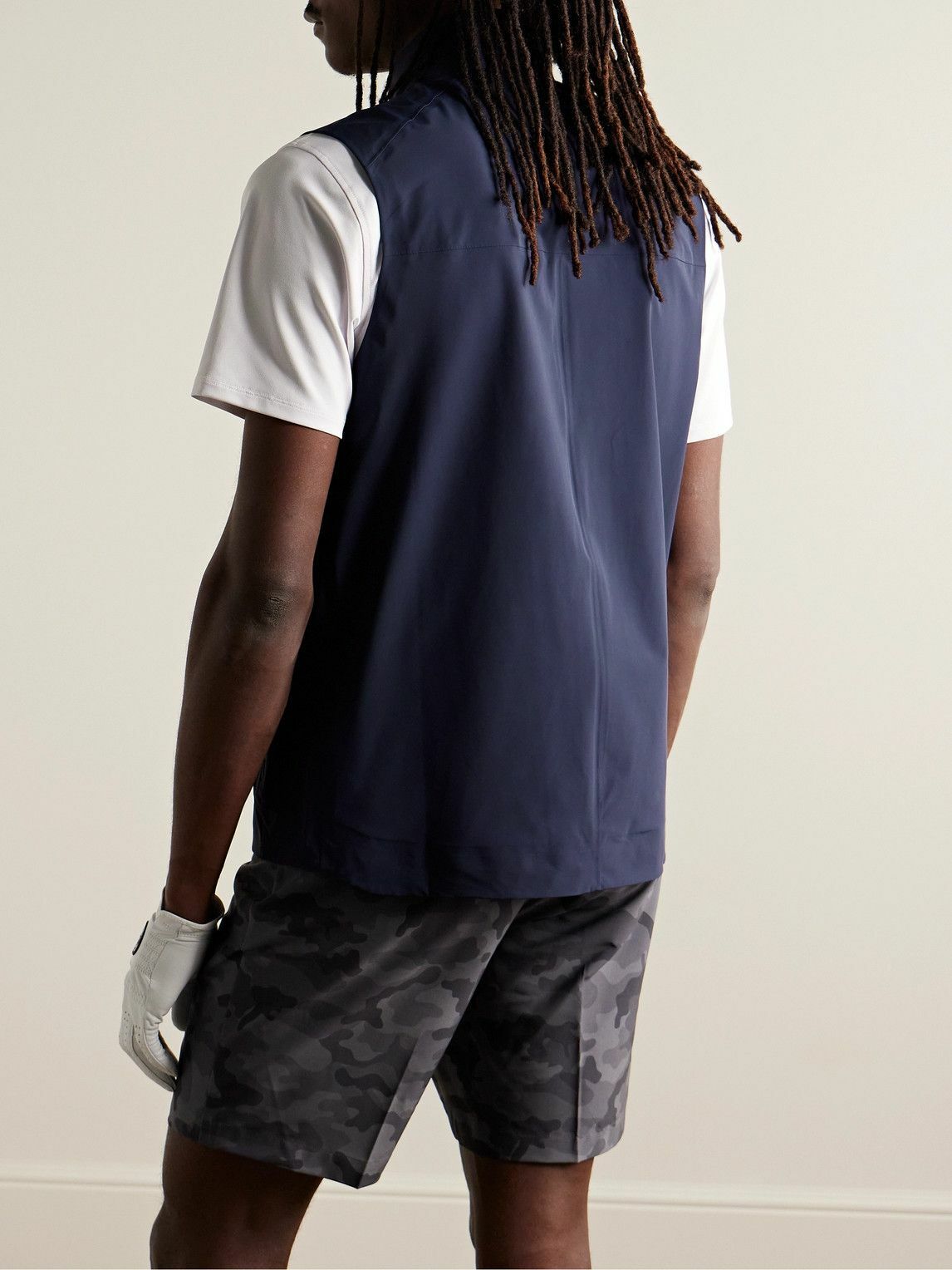 G/FORE - Repeller 2.0 Slim-Fit Logo-Appliquéd Nylon-Blend Golf Gilet - Blue