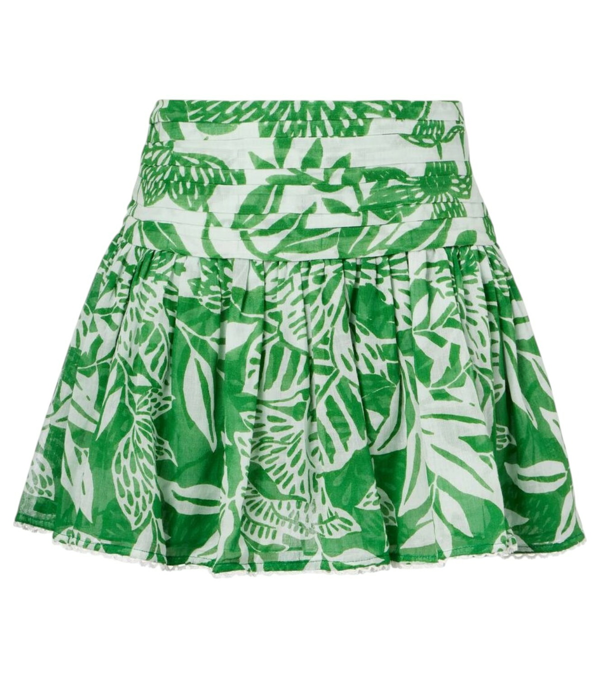 Poupette St Barth Tiered cotton maxi skirt Poupette St Barth