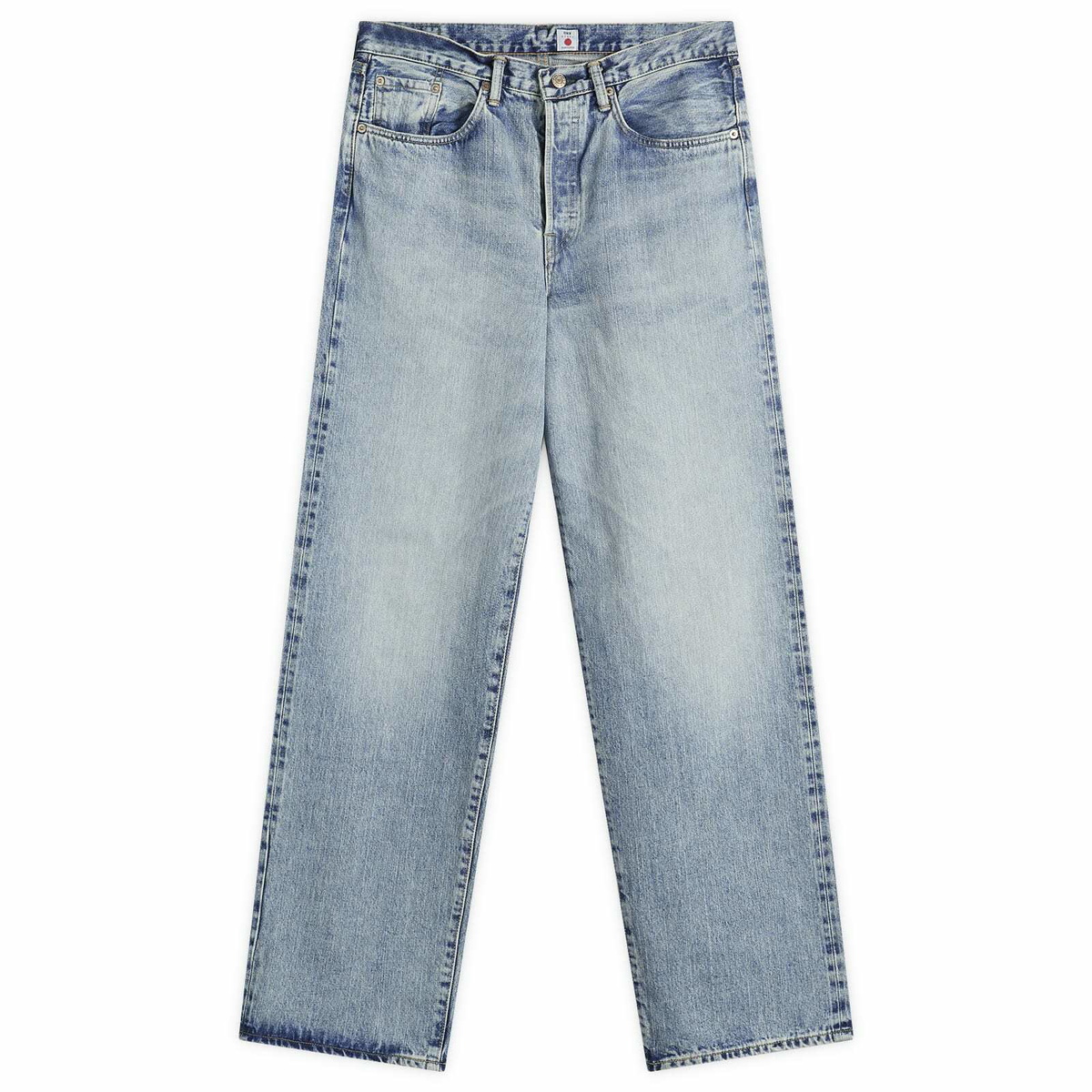 Edwin Men's Wide Fit Red Selvedge Denim Jeans in Blue