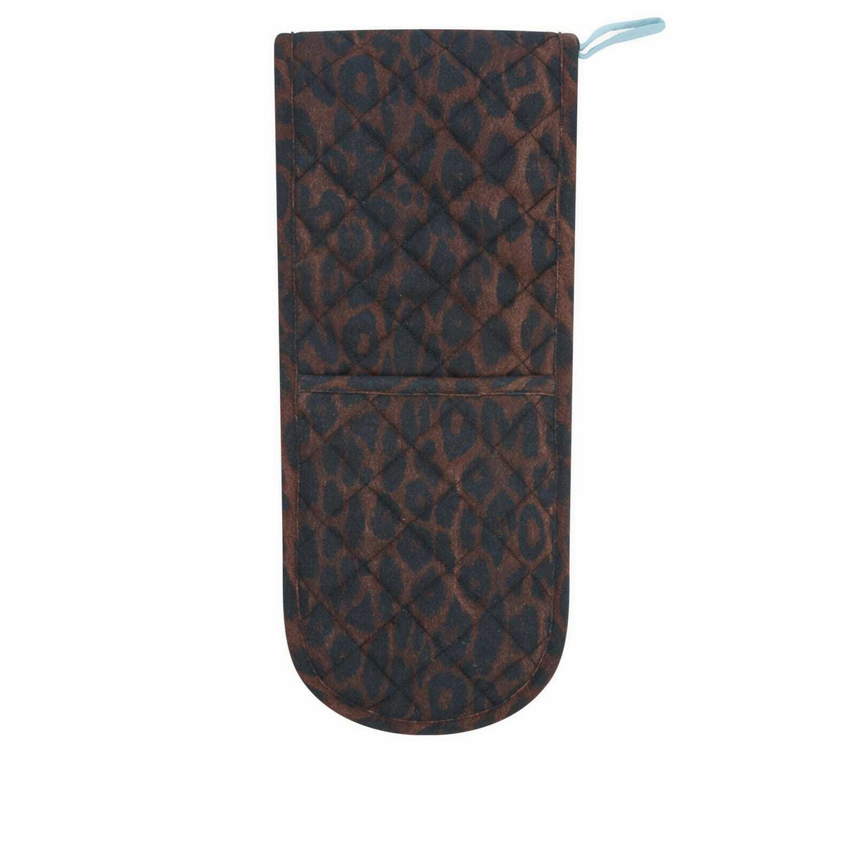 Damson Madder Women's Double Oven Glove in Leopard 