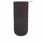 Damson Madder Women's Double Oven Glove in Leopard 