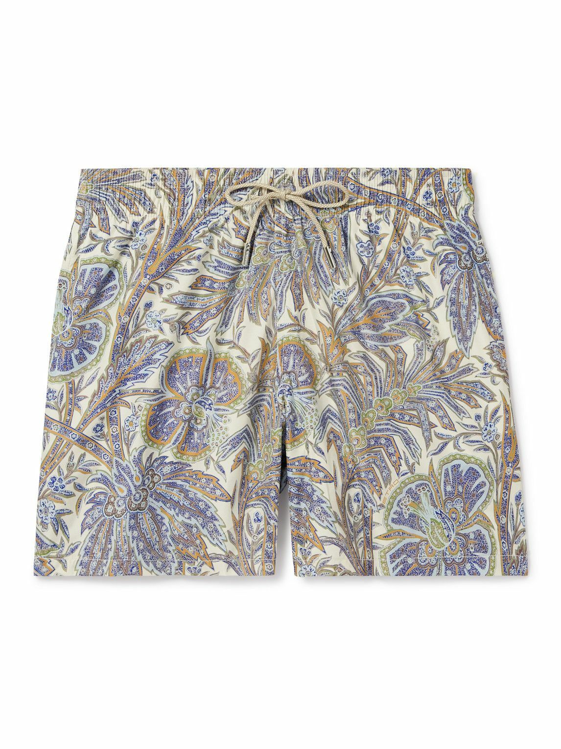 ETRO Straight-Leg Linen Bermuda Shorts for Men