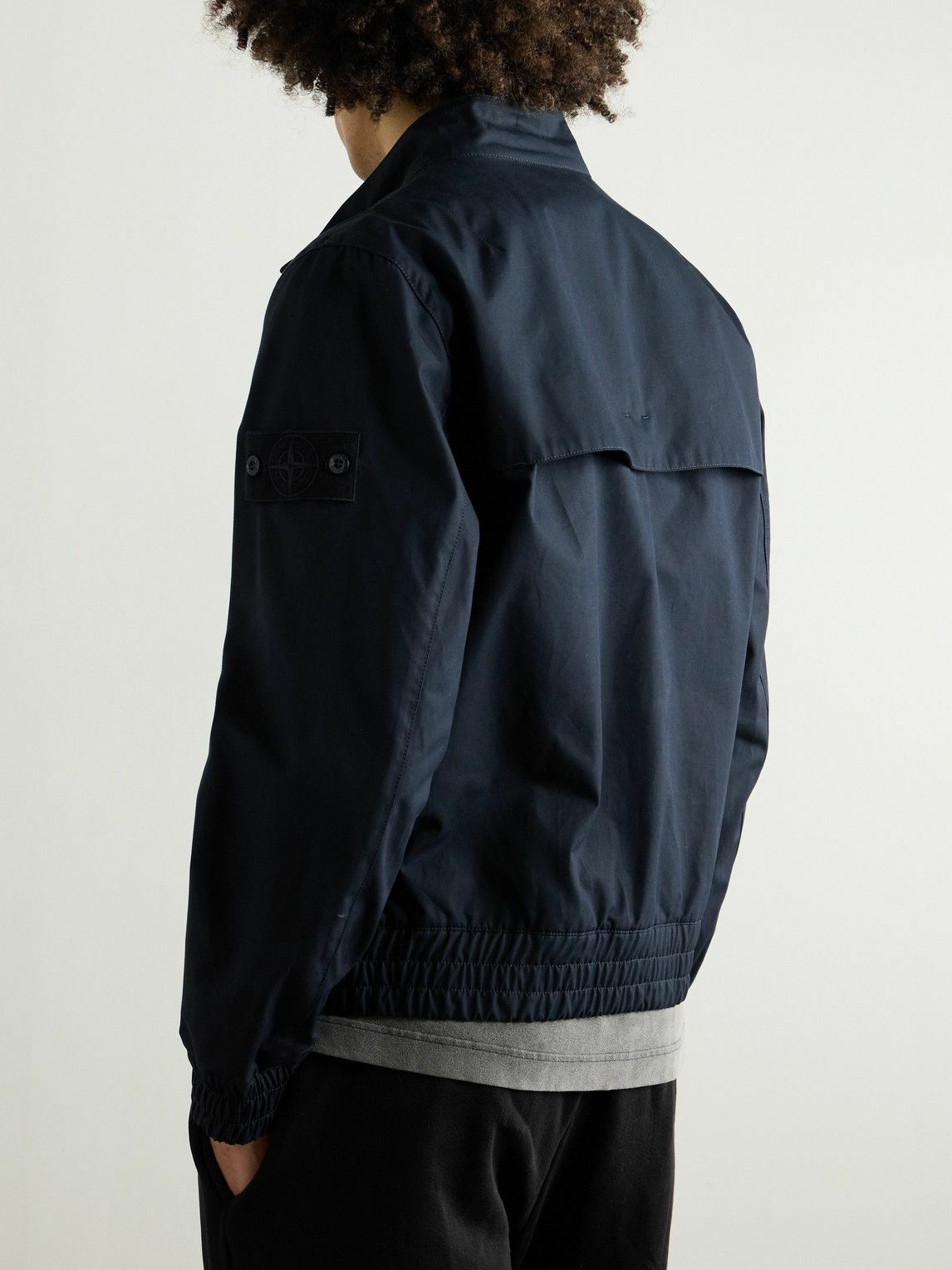 24AW new/STONE  ゴーストボンバー Jacket Navy 24AW NEW BOMBER JACKET | デニム研究所 by JAPAN BLUE