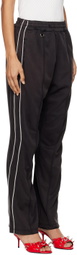 doublet Black Zombie Silhouette Track Pants