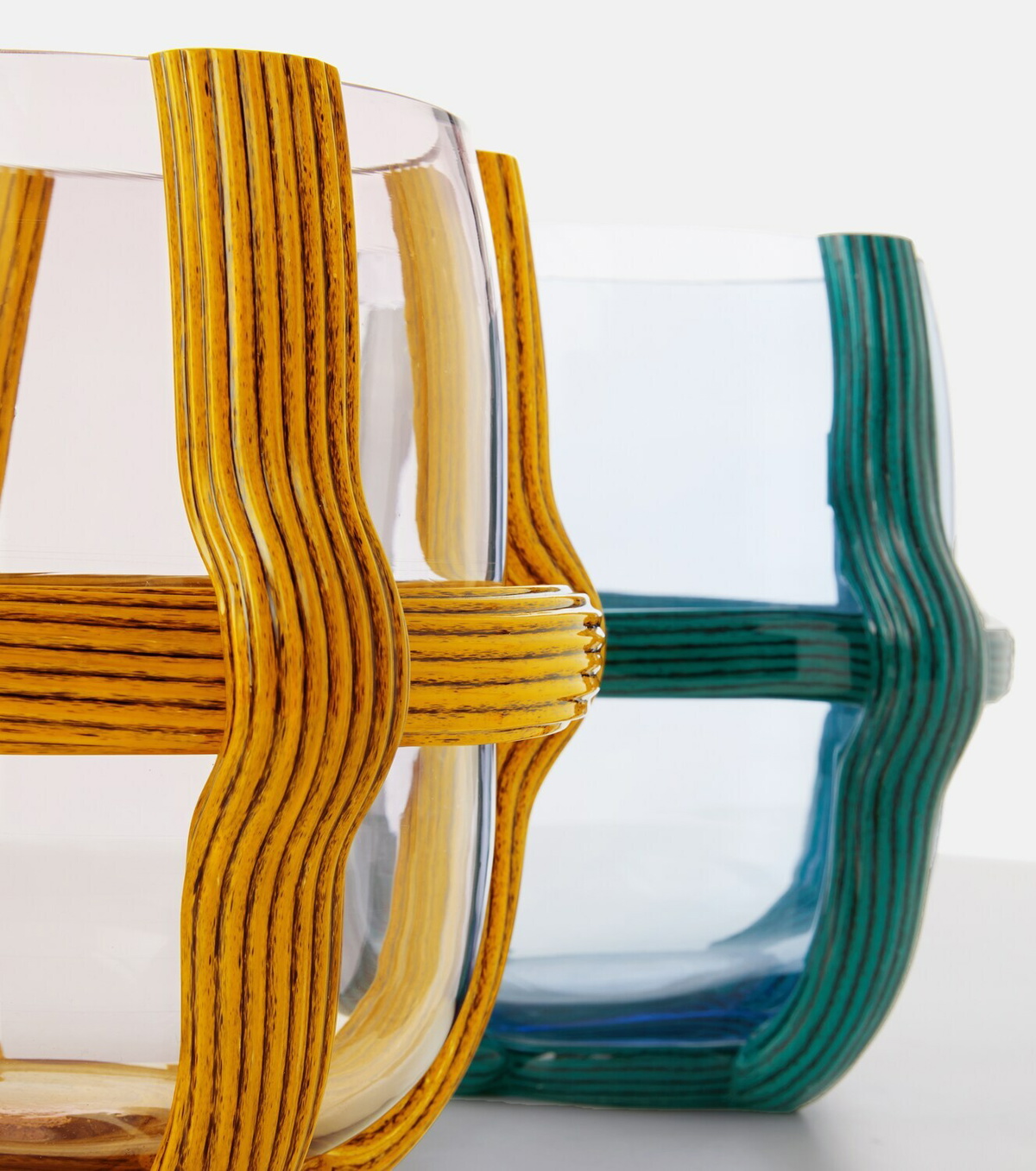 Cassina Sestiere glass vase by Patricia Urquiola