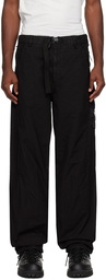 C.P. Company Black Loose Trousers