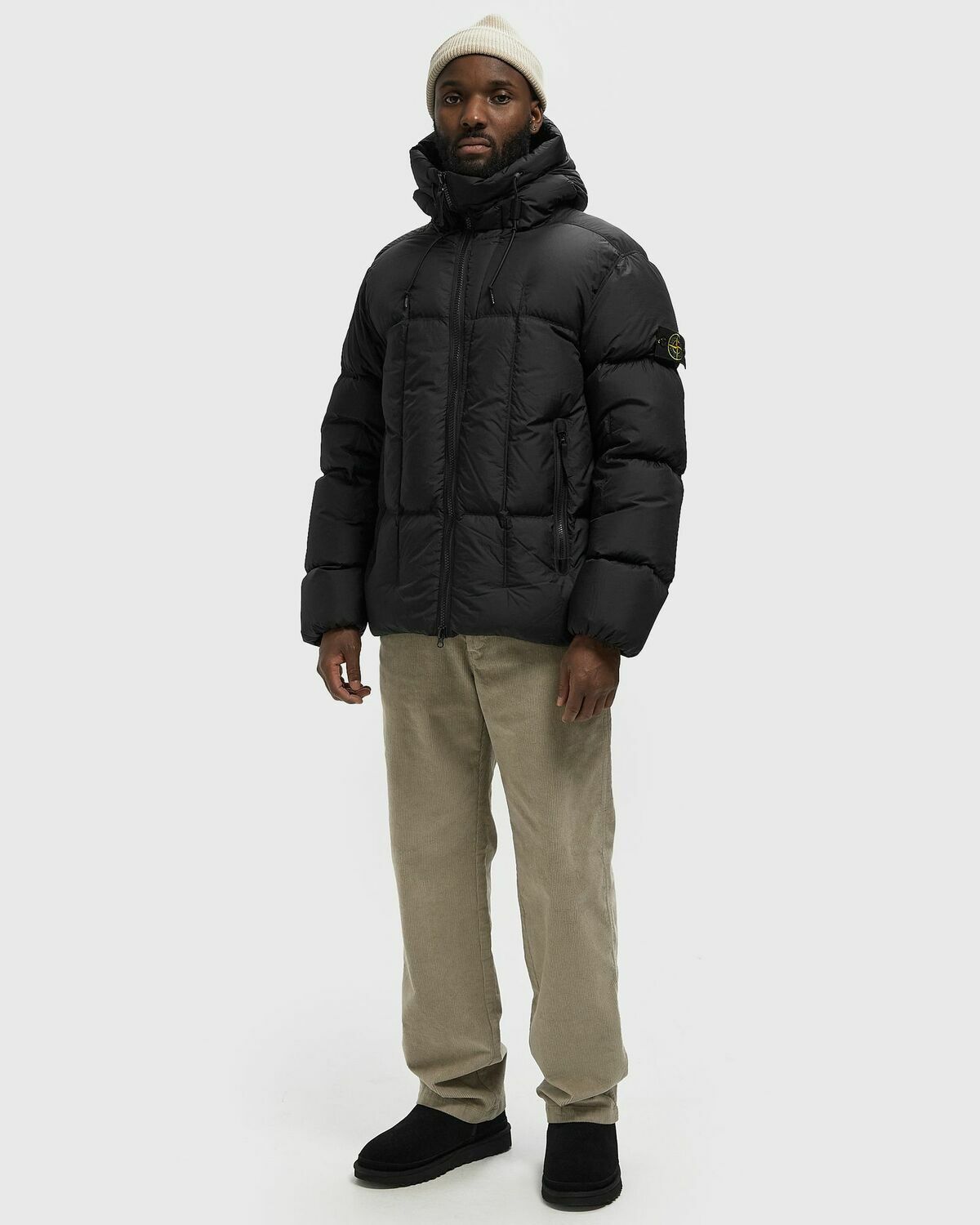 Stone Island DOWN JACKET Black Mens Down & Puffer Jacket