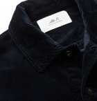 Mr P. - Cotton-Corduroy Chore Jacket - Blue