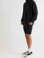 FEAR OF GOD ESSENTIALS - Logo-Detailed Stretch-Jersey Shorts - Black