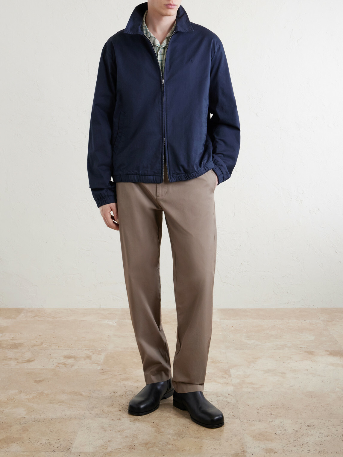 NN07 - Brendan 10042 Straight-Leg Organic Cotton-Blend Chinos - Brown
