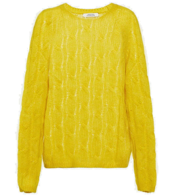 Photo: Dorothee Schumacher Sheer Softness cable-knit sweater