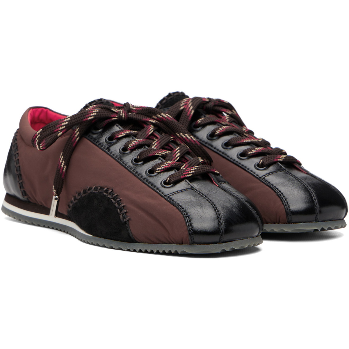 Wales Bonner Brown & Black Paris Sneakers