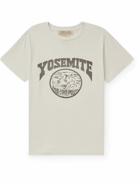 Remi Relief - Printed Cotton-Jersey T-Shirt - Neutrals