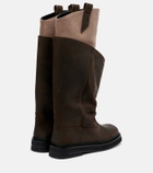 The Attico Robin Passeggiata leather combat boots