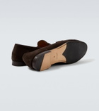 Kiton Suede penny loafers