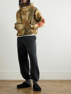 Cherry Los Angeles - Classic Tapered Cotton-Jersey Sweatpants - Black