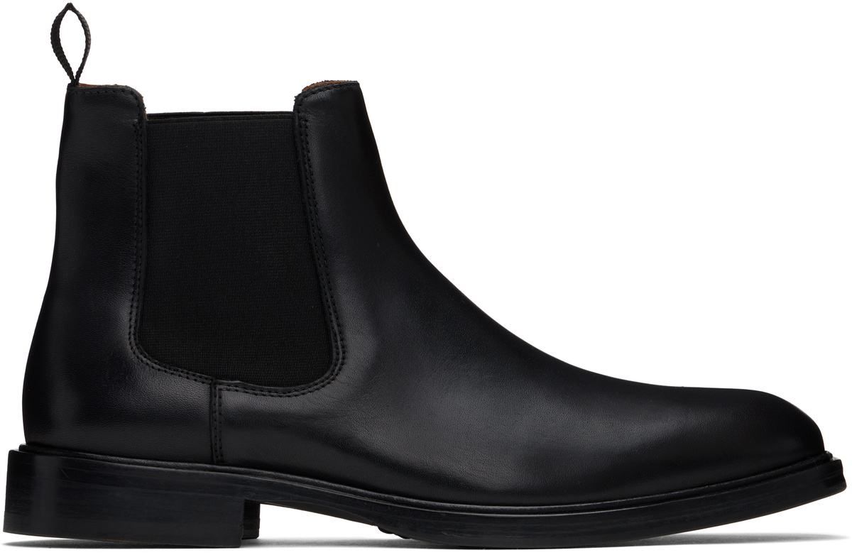 Tiger of Sweden Black Operan Chelsea Boots