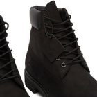 Timberland Men's 6" Premium Boot in Black Nubuck