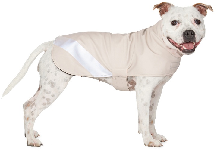 Photo: Stutterheim SSENSE Exclusive Beige Dog Raincoat